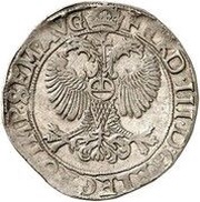 1 Daalder "Arendrijksdaalder", Netherlands, 1633-1653 reverse image