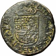 1 Duit - Albert and Isabella obverse image