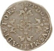 1⁄20 Daalder " 1⁄20 Philipsdaalder" - Philip II, Netherlands, 1571-1576 reverse image