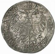 Daalder "Arendrijksdaalder" - Rudolph II, Netherlands, 1591-1600 reverse image