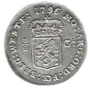 ½ Gulden - Batavian Republic West Friesland obverse image