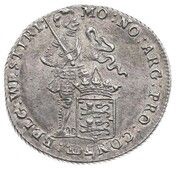 Silver Ducat - Batavian Republic West Friesland obverse image