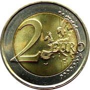 2 Euros - Willem-Alexander Accession reverse image