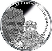 5 Euros - Willem-Alexander Wadden Sea; Silver obverse image