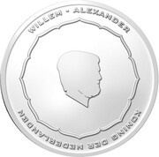 5 Euros - Willem-Alexander Anton Geesink obverse image