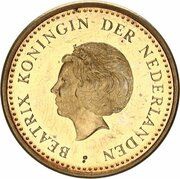 5 Gulden - Beatrix Charter for the Kingdom of the Netherlands obverse image