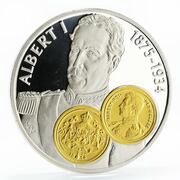10 Gulden - Beatrix Albert I 20 Francs, Netherlands, 2001 reverse image