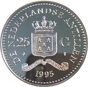 25 Gulden - Beatrix Olympics obverse image