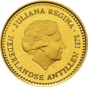 100 Gulden - Juliana Central Bank obverse image
