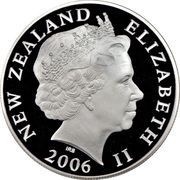 1 Dollar - Elizabeth II 4th Portrait; FIFA, Silver Proof obverse image