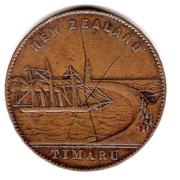 1 Penny Clarkson and Turnbull, Timaru obverse image