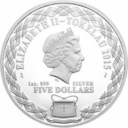 5 Dollars - Elizabeth II Year of the Goat obverse image