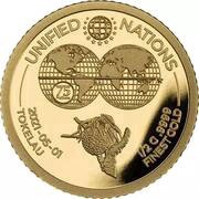 5 Dollars - Elizabeth II Unified Nations reverse image