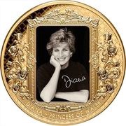 500 Dollars - Elizabeth II Lady Diana, New Zealand, 2022 reverse image
