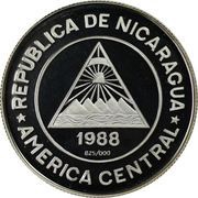 50 Córdobas Calgary '88 obverse image
