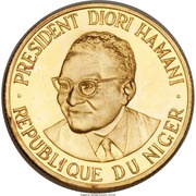 25 Francs Independence; essai reverse image