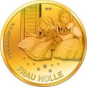 100 Francs Frau Holle reverse image