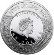 1 Dollar - Elizabeth II Scarce copper obverse image