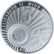 1 Dollar - Elizabeth II Horse Shoe obverse image