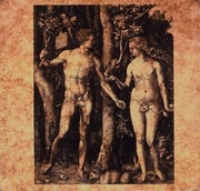 1 Dollar - Elizabeth II Adam and Eve, Niue, 2012 reverse image