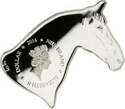 1 Dollar - Elizabeth II Horse head obverse image