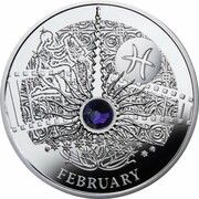 1 Dollar - Elizabeth II February, Niue, 2014 reverse image
