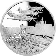 1 Dollar - Elizabeth II Homecoming, Niue, 2018 reverse image