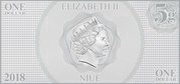 1 Dollar - Elizabeth II Aurora obverse image