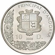 10 Diners Viking Longship "Drakkar" obverse image