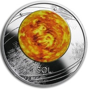 1 Dollar - Elizabeth II Sun, Niue, 2019 reverse image