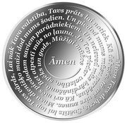 1 Dollar - Elizabeth II Lord's Prayer, Niue, 2021 reverse image