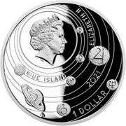 1 Dollar - Elizabeth II Neptune obverse image