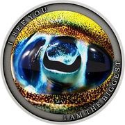 1 Dollar - Elizabeth II Bigfin Reef Squid, Niue, 2022 reverse image