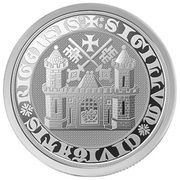 1 Dollar - Charles III Coat of Arms of Riga, Niue, 2023 reverse image