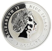 2 Dollars - Elizabeth II Year of the Pig obverse image