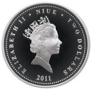 2 Dollars - Elizabeth II Tu-144 obverse image