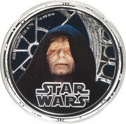 2 Dollars - Elizabeth II Emperor Palpatine, Niue, 2011 reverse image
