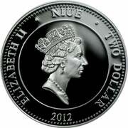 2 Dollars - Elizabeth II Year of the Dragon obverse image