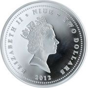 2 Dollars - Elizabeth II Year of the Dragon obverse image