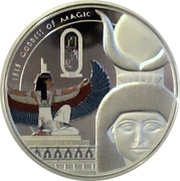 2 Dollars - Elizabeth II Isis, Niue, 2013 reverse image