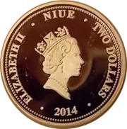 2 Dollars - Elizabeth II Hulk obverse image