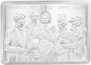 2 Dollars - Elizabeth II Charles Dickens, Niue, 2015 reverse image