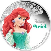 2 Dollars - Elizabeth II Ariel, Niue, 2015 reverse image