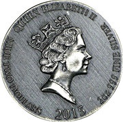 2 Dollars - Elizabeth II King Cnut obverse image