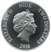 2 Dollars - Elizabeth II British Shorthair obverse image