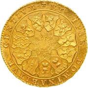 Lion d'Or of 14 Florins Insurrection Coinage reverse image
