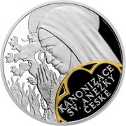 2 Dollars - Elizabeth II Canonisation, Niue, 2021 reverse image