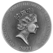 2 Dollars - Elizabeth II Death of Samson obverse image