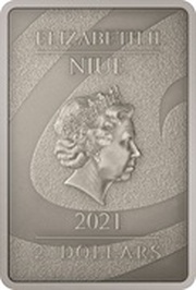 2 Dollars - Elizabeth II Jack Skellington obverse image