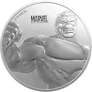 2 Dollars - Elizabeth II Hulk, Niue, 2021 reverse image